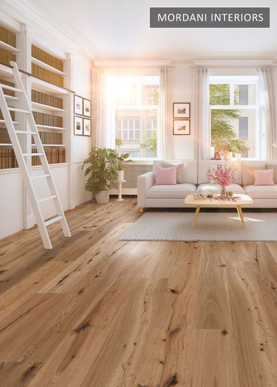 Bourbon Oak Natural Spc Wooden Flooring